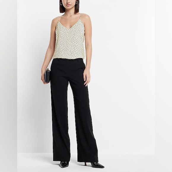 Express Polka Dot V-Neck Downtown Cami, Size XS, New with Tags - Picture 2 of 10